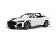 2025 Shelby Mustang Supersnake Convertible White with Blue Stripes 1/18 Model Car GT Spirit GT572 2025 Shelby Mustang Supersnake Convertible White with Blue Stripes 1/18 Model Car GT Spirit GT572