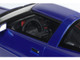 1996 Chevrolet Corvette C4 Grand Sport Blue Metallic with White Stripe 1/18 Model Car GT Spirit GT538