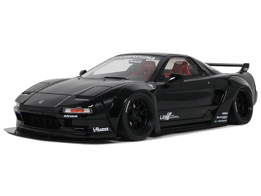 1/18 ホンダ NSX (NA1) LB Works リバティーウォーク 2020 Honda NSX (NA1) LB-Works Black with Red Interior Limited