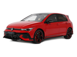 2024 Volkswagen Golf Mk 8 GTi 50th Edition Tornado Red Limited Edition to 999 pieces Worldwide 1/18 Model Car Otto Mobile OT1322