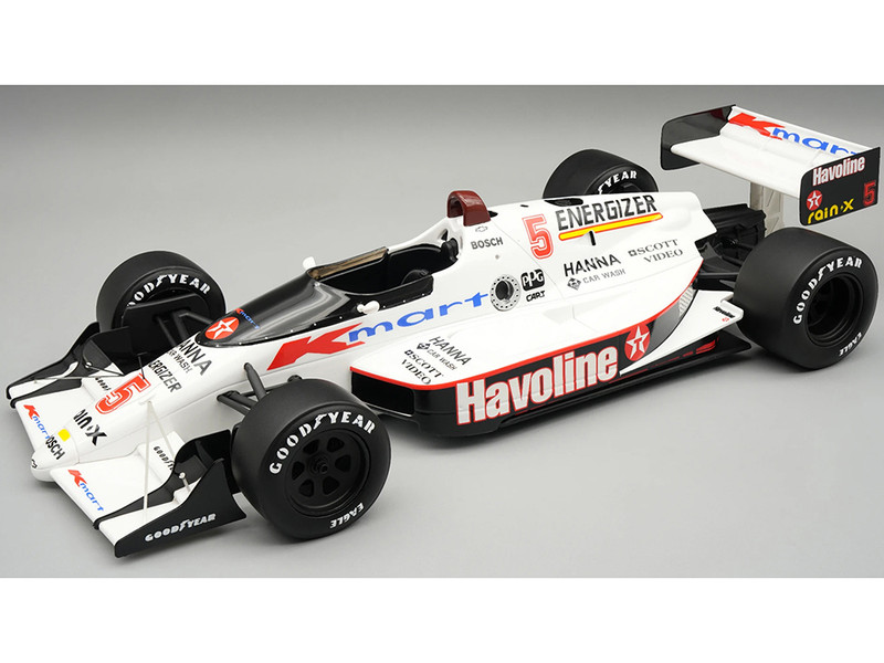 Lola T89 #5 Mario Andretti Newman Haas Racing Formula Indy Championship 1989 Mythos Series Limited Edition to 70 pieces Worldwide 1/18 Model Car Tecnomodel TM18-372B