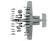 Fairchild Republic A 10C Thunderbolt II Attack Aircraft 80 0283 Maryland Farewell 104 FS Maryland ANG 2025 United States Air Force Air Power Series 1/72 Diecast Model Hobby Master HA1343