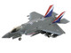 Lockheed Martin F 35A Lightning II Aircraft 22 5696 1000th Lightning II 176th FS Wisconsin ANG 2004 United States Air Force Air Power Series 1/72 Diecast Model Hobby Master HA4448