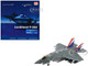 Lockheed Martin F 35A Lightning II Aircraft 22 5696 1000th Lightning II 176th FS Wisconsin ANG 2004 United States Air Force Air Power Series 1/72 Diecast Model Hobby Master HA4448