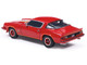 1977 Chevrolet Camaro Z28 Red with Hood Stripes 1/64 Diecast Model Car IXO Models IA64010