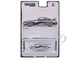 Toyota Supra Designed by Joshua Vides Black and White Hobby64 Series 1/64 Diecast Model Car Tarmac Works T64-011-JV