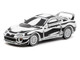 Toyota Supra Designed by Joshua Vides Black and White Hobby64 Series 1/64 Diecast Model Car Tarmac Works T64-011-JV