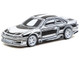 VERTEX Silvia S14 Designed by Joshua Vides Black and White Global64 Series 1/64 Diecast Model Car Tarmac Works T64G-018-JV