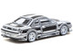 VERTEX Silvia S14 Designed by Joshua Vides Black and White Global64 Series 1/64 Diecast Model Car Tarmac Works T64G-018-JV