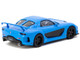 Mazda RX 7 VeilSide Fortune7 RHD Right Hand Drive Blue Global64 Series 1/64 Diecast Model Car Tarmac Works T64G-075-BL