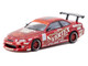 Toyota VERTEX Ridge TE3005 Soarer RHD Right Hand Drive Red Metallic with Graphics and Tarmac Cards Global64 Series 1/64 Diecast Model Tarmac Works T64G-080-TE3005