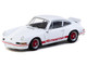 Porsche 911 Carrera RS 2 7 Lightweight White with Red Stripes Collab64 Series 1/64 Diecast Model Car Schuco & Tarmac Works T64S-023-WR Porsche 911 Carrera RS 2 7 Lightweight White with Red Stripes Collab64 Series 1/64 Diecast Model Car Schuco & Tarmac Works T64S-023-WR