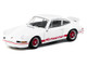 Porsche 911 Carrera RS 2 7 Lightweight White with Red Stripes Collab64 Series 1/64 Diecast Model Car Schuco & Tarmac Works T64S-023-WR Porsche 911 Carrera RS 2 7 Lightweight White with Red Stripes Collab64 Series 1/64 Diecast Model Car Schuco & Tarmac Works T64S-023-WR