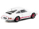 Porsche 911 Carrera RS 2 7 Lightweight White with Red Stripes Collab64 Series 1/64 Diecast Model Car Schuco & Tarmac Works T64S-023-WR Porsche 911 Carrera RS 2 7 Lightweight White with Red Stripes Collab64 Series 1/64 Diecast Model Car Schuco & Tarmac Works T64S-023-WR