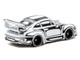 RWB 993 Designed by Joshua Vides Black and White Hobby64 Series 1/64 Diecast Model Car Tarmac Works T64-TL017-JV