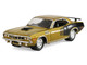 1971 Plymouth Hemi Cuda Gold Metallic with Black Accents America 250 Edition Anniversary Collection Series 18 1/64 Diecast Model Car Greenlight 28180D 1971 Plymouth Hemi Cuda Gold Metallic with Black Accents America 250 Edition Anniversary Collection Series 18 1/64 Diecast Model Car Greenlight 28180D