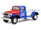 1946 Dodge Power Wagon Pickup Truck Red White and Blue America 250 Edition "Anniversary Collection Series 18 1/64 Diecast Model Car Greenlight 28180E 1946 Dodge Power Wagon Pickup Truck Red White and Blue America 250 Edition "Anniversary Collection Series 18 1/64 Diecast Model Car Greenlight 28180E