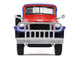 1946 Dodge Power Wagon Pickup Truck Red White and Blue America 250 Edition Anniversary Collection Series 18 1/64 Diecast Model Car Greenlight 28180E