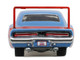 1969 Dodge Charger Daytona Blue with Red Stripes America 250 Edition Anniversary Collection Series 18 1/64 Diecast Model Car Greenlight 28180F 1969 Dodge Charger Daytona Blue with Red Stripes America 250 Edition Anniversary Collection Series 18 1/64 Diecast Model Car Greenlight 28180F