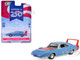 1969 Dodge Charger Daytona Blue with Red Stripes America 250 Edition Anniversary Collection Series 18 1/64 Diecast Model Car Greenlight 28180F