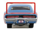 1969 Dodge Charger Daytona Blue with Red Stripes America 250 Edition Anniversary Collection Series 18 1/64 Diecast Model Car Greenlight 28180F