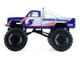1981 Chevrolet K20 Monster Truck #5 HendrickCars com Blue and White with Graphics Kings of Crunch Hendrick Motorsports Tribute Special Edition 1/64 Diecast Model Car Greenlight 49180A