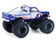 1981 Chevrolet K20 Monster Truck #5 HendrickCars com Blue and White with Graphics Kings of Crunch Hendrick Motorsports Tribute Special Edition 1/64 Diecast Model Car Greenlight 49180A