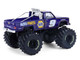 1984 Chevrolet C20 Monster Truck #9 NAPA Blue with Graphics Kings of Crunch Hendrick Motorsports Tribute Special Edition 1/64 Diecast Model Car Greenlight 49180B