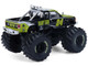 1986 Chevrolet S10 Monster Truck #24 Raptor Black and Green with Graphics Kings of Crunch Hendrick Motorsports Tribute Special Edition 1/64 Diecast Model Car Greenlight 49180C