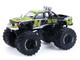 1986 Chevrolet S10 Monster Truck #24 Raptor Black and Green with Graphics Kings of Crunch Hendrick Motorsports Tribute Special Edition 1/64 Diecast Model Car Greenlight 49180C 1986 Chevrolet S10 Monster Truck #24 Raptor Black and Green with Graphics Kings of Crunch Hendrick Motorsports Tribute Special Edition 1/64 Diecast Model Car Greenlight 49180C