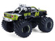 1986 Chevrolet S10 Monster Truck #24 Raptor Black and Green with Graphics Kings of Crunch Hendrick Motorsports Tribute Special Edition 1/64 Diecast Model Car Greenlight 49180C 1986 Chevrolet S10 Monster Truck #24 Raptor Black and Green with Graphics Kings of Crunch Hendrick Motorsports Tribute Special Edition 1/64 Diecast Model Car Greenlight 49180C
