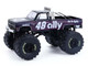 1984 Chevrolet Silverado Monster Truck #48 Ally Black and Purple with Graphics Kings of Crunch Hendrick Motorsports Tribute Special Edition 1/64 Diecast Model Car Greenlight 49180D 1984 Chevrolet Silverado Monster Truck #48 Ally Black and Purple with Graphics Kings of Crunch Hendrick Motorsports Tribute Special Edition 1/64 Diecast Model Car Greenlight 49180D