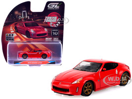 2019 Nissan 370Z Coupe Red Tokyo Torque Series 10 1/64 Diecast Model Car Greenlight 235110A