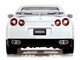 2007 Nissan GT R R35 Pearl White with Gold Wheels Tokyo Torque Series 10 1/64 Diecast Model Car Greenlight 235110D