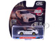 2007 Nissan GT R R35 Pearl White with Gold Wheels Tokyo Torque Series 10 1/64 Diecast Model Car Greenlight 235110D