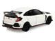 2018 Honda Civic Type R FK8 RHD Right Hand Drive Championship White with Carbon Hood Tokyo Torque Series 10 1/64 Diecast Model Car Greenlight 235110F