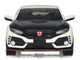 2018 Honda Civic Type R FK8 RHD Right Hand Drive Championship White with Carbon Hood Tokyo Torque Series 10 1/64 Diecast Model Car Greenlight 235110F