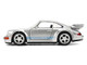 Porsche 911 Carrera RS 3 8 Mirage Silver Metallic with Blue Stripes Transformers Rise of the Beasts 2023 Movie Hollywood Rides Series 1/32 Diecast Model Car Jada 36210 Porsche 911 Carrera RS 3 8 Mirage Silver Metallic with Blue Stripes Transformers Rise of the Beasts 2023 Movie Hollywood Rides Series 1/32 Diecast Model Car Jada 36210