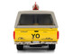 Pizza Planet Truck Yellow Weathered with Beige Camper Toy Story 1995 Movie Hollywood Rides Series 1/32 Diecast Model Car Jada JA36301