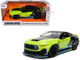2026 Ford Mustang RTR Spec 5 D Lime Green with Black Top and Graphics Hyper Spec Series 1/24 Diecast Model Car Jada 36621 2026 Ford Mustang RTR Spec 5 D Lime Green with Black Top and Graphics Hyper Spec Series 1/24 Diecast Model Car Jada 36621
