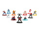 Set of 12 Diecast Figures Spider Man Franchise Nano Metalfigs Series Diecast Models Jada 37378 Set of 12 Diecast Figures Spider Man Franchise Nano Metalfigs Series Diecast Models Jada 37378