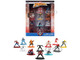 Set of 12 Diecast Figures Spider Man Franchise Nano Metalfigs Series Diecast Models Jada 37378 Set of 12 Diecast Figures Spider Man Franchise Nano Metalfigs Series Diecast Models Jada 37378