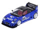 Mazda AZ 1 Liberty Walk LB40 RHD Right Hand Drive #56 Pilot Blue with Black Top 1/64 Diecast Model Car Inno Models IN64-LBWK-AZ1-01 Mazda AZ 1 Liberty Walk LB40 RHD Right Hand Drive #56 Pilot Blue with Black Top 1/64 Diecast Model Car Inno Models IN64-LBWK-AZ1-01