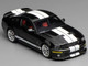 2007 Ford Mustang Shelby GT500 Ebony Black with White Stripes 1/64 Diecast Model Car MotorHelix & Greenlight GL-1251005B 2007 Ford Mustang Shelby GT500 Ebony Black with White Stripes 1/64 Diecast Model Car MotorHelix & Greenlight GL-1251005B