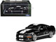 2007 Ford Mustang Shelby GT500 Ebony Black with White Stripes 1/64 Diecast Model Car MotorHelix & Greenlight GL-1251005B 2007 Ford Mustang Shelby GT500 Ebony Black with White Stripes 1/64 Diecast Model Car MotorHelix & Greenlight GL-1251005B