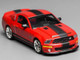 2007 Ford Mustang Shelby GT500 Super Snake Torch Red with Matt Black Stripes 1/64 Diecast Model Car MotorHelix & Greenlight GL-1251006B 2007 Ford Mustang Shelby GT500 Super Snake Torch Red with Matt Black Stripes 1/64 Diecast Model Car MotorHelix & Greenlight GL-1251006B