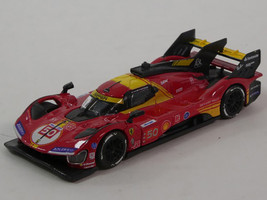 Ferrari 499P #50 Antonio Fuoco Miguel Molina Nicklas Nielsen Ferrari AF Corse Winner 24 Hours of Le Mans 2024 1/64 Diecast Model Car Polistil 64FE02070
