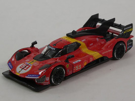 Ferrari 499P #51 James Calado Antonio Giovinazzi Alessandro Pier Guidi Ferrari AF Corse Winner 24 Hours of Le Mans 2023 1/64 Diecast Model Car Polistil 64FE02071
