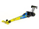 NHRA TFD Top Fuel Dragster #14TF Tony Stewart Rayce Rudeen Foundation Blue and Yellow 2025 1/24 Diecast Model Auto World AWN052 NHRA TFD Top Fuel Dragster #14TF Tony Stewart Rayce Rudeen Foundation Blue and Yellow 2025 1/24 Diecast Model Auto World AWN052