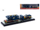 Auto Haulers Set of 3 Trucks Release 100 Limited Edition to 9600 pieces Worldwide 1/64 Diecast Models M2 Machines 36000-100